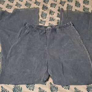 Flare   elastic pants